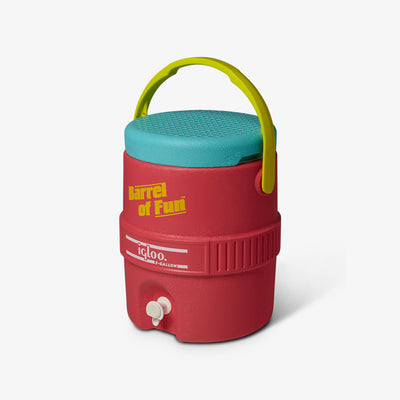 Angle View | Barrel of Fun 2 Gallon Jug::Watermelon