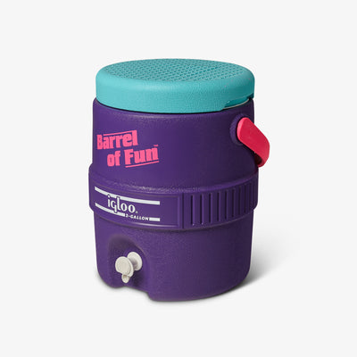 Angle View | Barrel of Fun 2 Gallon Jug::Purple