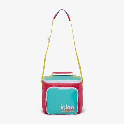 Handle View | Retro Square Lunch Bag::Watermelon